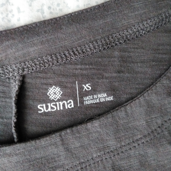 Gray Neutral Long Sleeve Top - Picture 5 of 8